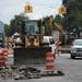 Construction continues along Fourth Avenue between East Huron and Liberty streets in downtown Ann Arbor on Monday, July 29, 2013. Melanie Maxwell | AnnArbor.com